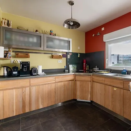 アパート Tranquil 3bd Flat W Chic Patiobnfolympiades *
